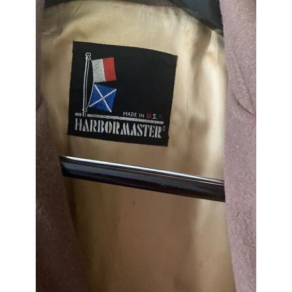 VTG 70’s John Weitz Harbor Master Tan Camel Trench Coat Wool LINED Jacket Sz40L - Picture 3 of 9